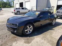 Salvage cars for sale at Savannah, GA auction: 2012 Chevrolet Camaro LT