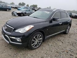 Salvage cars for sale at West Warren, MA auction: 2016 Infiniti QX50