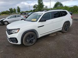 Salvage cars for sale at Montreal Est, QC auction: 2023 Volkswagen Atlas SEL R-Line