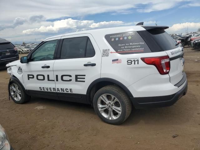 2018 Ford Explorer Police Interceptor