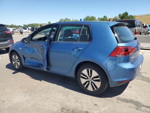 2016 Volkswagen E-GOLF SE