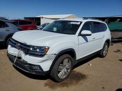 Volkswagen salvage cars for sale: 2019 Volkswagen Atlas SE