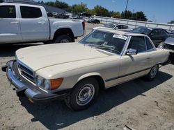 Mercedes-Benz sl-Class salvage cars for sale: 1984 Mercedes-Benz 380 SL