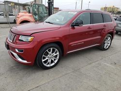 Salvage cars for sale at Los Angeles, CA auction: 2015 Jeep Grand Cherokee Summit