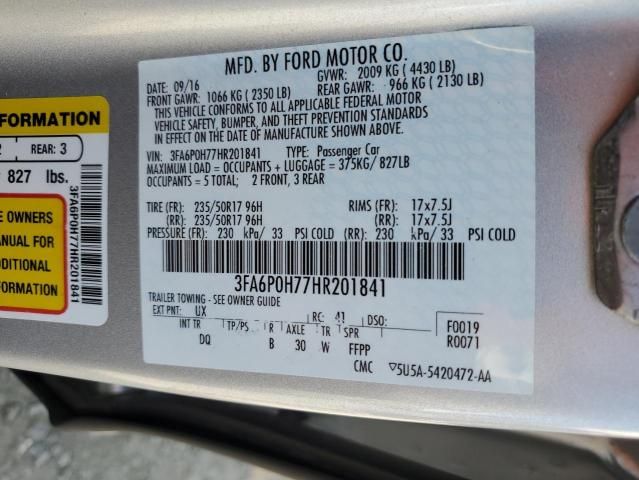 2017 Ford Fusion SE