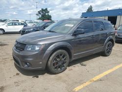 Salvage cars for sale at auction: 2017 Dodge Journey SXT