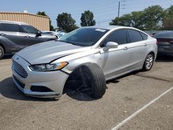 Salvage cars for sale at Moraine, OH auction: 2016 Ford Fusion SE