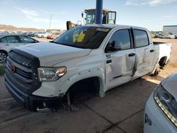 Salvage trucks for sale at Phoenix, AZ auction: 2014 Toyota Tundra Crewmax SR5