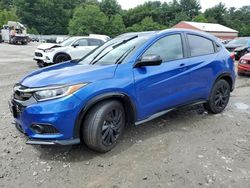 Salvage cars for sale at Mendon, MA auction: 2022 Honda HR-V Sport