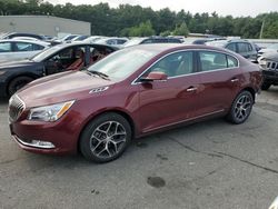 Salvage cars for sale at Exeter, RI auction: 2016 Buick Lacrosse Sport Touring