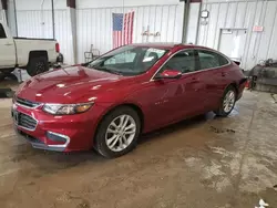 Chevrolet salvage cars for sale: 2018 Chevrolet Malibu LT