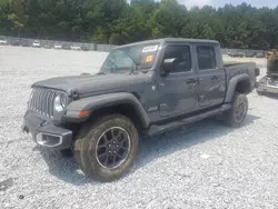 Salvage cars for sale at Gainesville, GA auction: 2021 Jeep Gladiator Overland