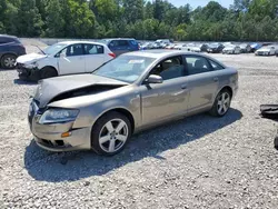 Salvage cars for sale at Ellenwood, GA auction: 2008 Audi A6 3.2 Quattro