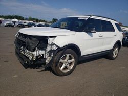 Salvage cars for sale at New Britain, CT auction: 2016 Ford Explorer XLT