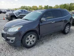 Salvage cars for sale at Houston, TX auction: 2015 Chevrolet Traverse LT