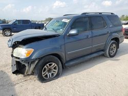 Salvage cars for sale at Houston, TX auction: 2005 Toyota Sequoia SR5