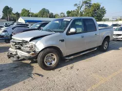 Salvage cars for sale at Wichita, KS auction: 2001 Ford F150 Supercrew