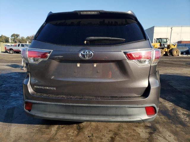 2016 Toyota Highlander LE