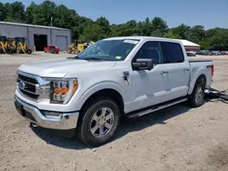 Salvage cars for sale at Mendon, MA auction: 2021 Ford F150 Supercrew