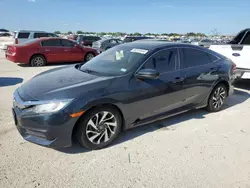 Honda salvage cars for sale: 2017 Honda Civic EX