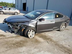 Salvage cars for sale at Apopka, FL auction: 2015 Chrysler 200 Limited