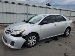 Salvage cars for sale at Littleton, CO auction: 2011 Toyota Corolla Base