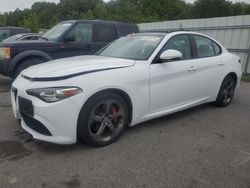 Salvage cars for sale at Assonet, MA auction: 2019 Alfa Romeo Giulia