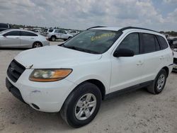 Salvage cars for sale from Copart Houston, TX: 2009 Hyundai Santa FE GLS