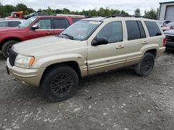 Salvage cars for sale at Duryea, PA auction: 2001 Jeep Grand Cherokee Limited