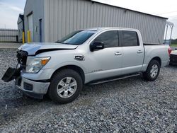 Salvage cars for sale at Tifton, GA auction: 2017 Nissan Titan S