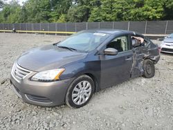 Nissan salvage cars for sale: 2015 Nissan Sentra S