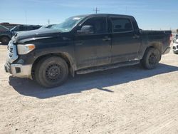 Salvage cars for sale from Copart Andrews, TX: 2017 Toyota Tundra Crewmax SR5