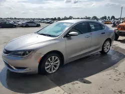 Chrysler salvage cars for sale: 2015 Chrysler 200 C