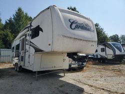 Salvage trucks for sale at Columbia, MO auction: 2008 Cardinal 5th Wheel