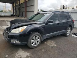 Salvage cars for sale at Kansas City, KS auction: 2012 Subaru Outback 2.5I Premium