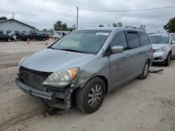 Salvage cars for sale at Pekin, IL auction: 2008 Honda Odyssey EX