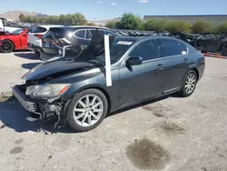 Salvage cars for sale at Las Vegas, NV auction: 2006 Lexus GS 300