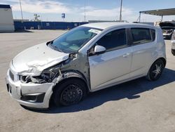 Salvage cars for sale at Anthony, TX auction: 2015 Chevrolet Sonic LS