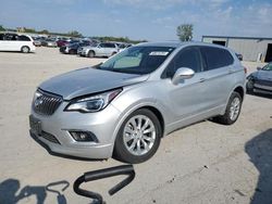 Salvage cars for sale at Kansas City, KS auction: 2017 Buick Envision Essence