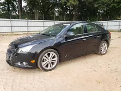 Chevrolet salvage cars for sale: 2012 Chevrolet Cruze LTZ