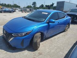 Salvage cars for sale at Bridgeton, MO auction: 2024 Nissan Sentra SV