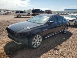 Salvage cars for sale at Phoenix, AZ auction: 2017 Volvo S90 T6 Inscription