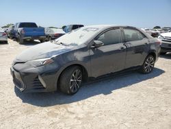 Salvage cars for sale at San Antonio, TX auction: 2018 Toyota Corolla L