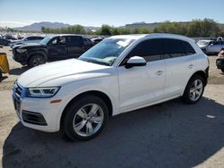 Salvage cars for sale at Las Vegas, NV auction: 2018 Audi Q5 Premium Plus