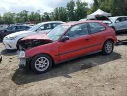 1999 Honda Civic DX en venta en Baltimore, MD