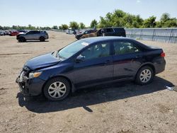 Salvage cars for sale from Copart Ontario Auction, ON: 2013 Toyota Corolla Base