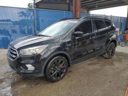 Salvage cars for sale at Riverview, FL auction: 2019 Ford Escape SE