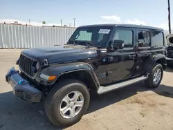 Carros salvage sin ofertas aún a la venta en subasta: 2024 Jeep Wrangler High Altitude 4XE