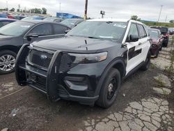 Ford Explorer salvage cars for sale: 2021 Ford Explorer Police Interceptor