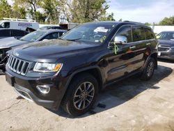 Jeep salvage cars for sale: 2015 Jeep Grand Cherokee Limited